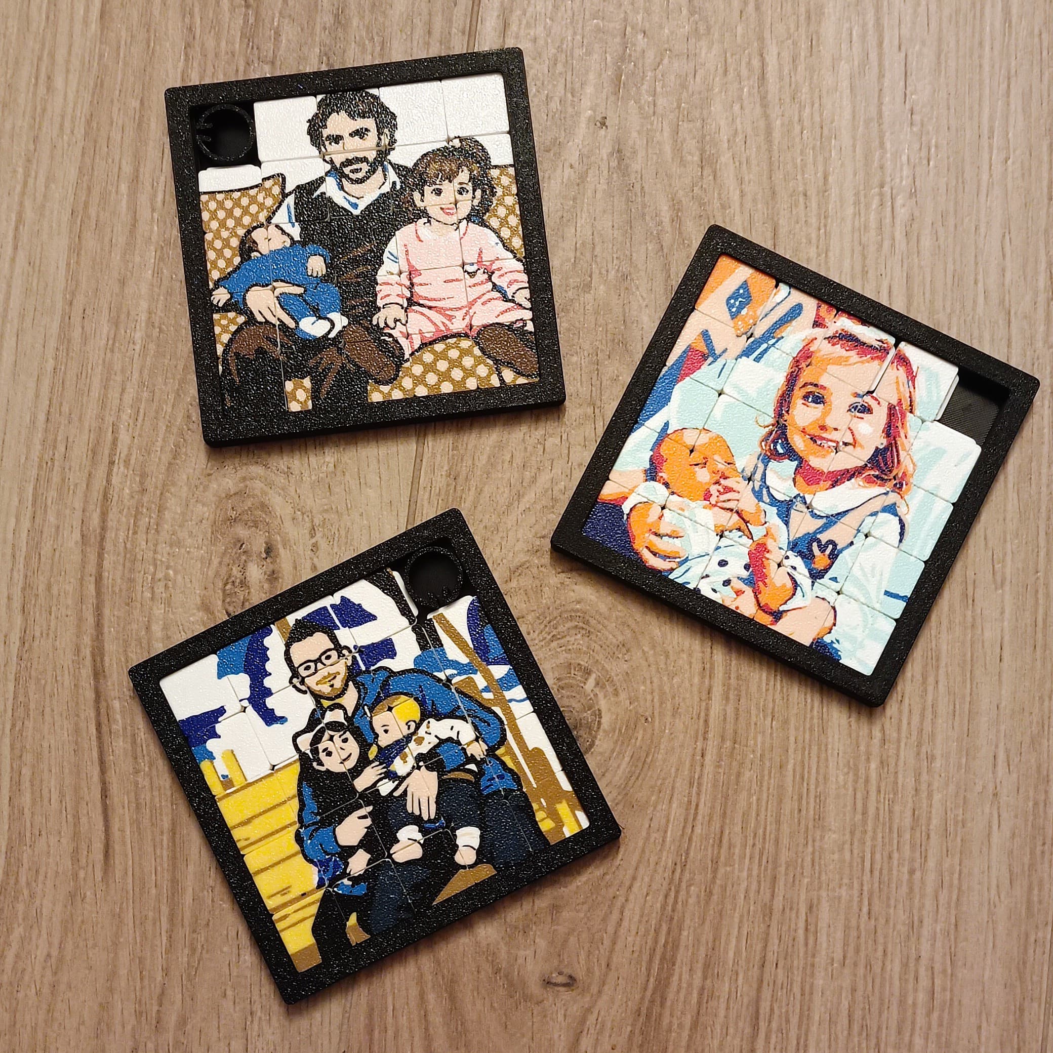 Puzle 3D recuerdo para papá